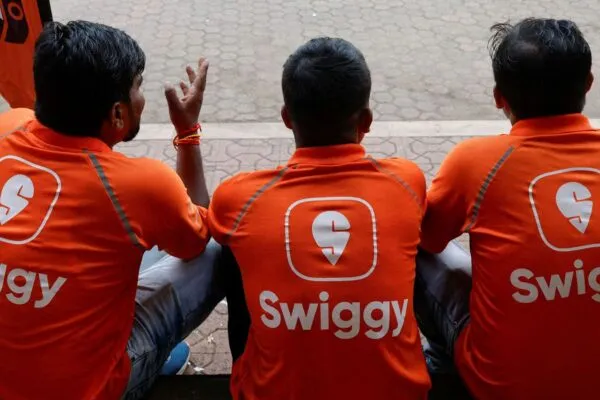 Q4 results today: Swiggy, Dr Reddy’s, Mannapuram Finance & others to declare earnings on May 9 | Full list here FILE PHOTO Swiggy Gig Workers Talk To Each Other 1739441594178 1746758363101