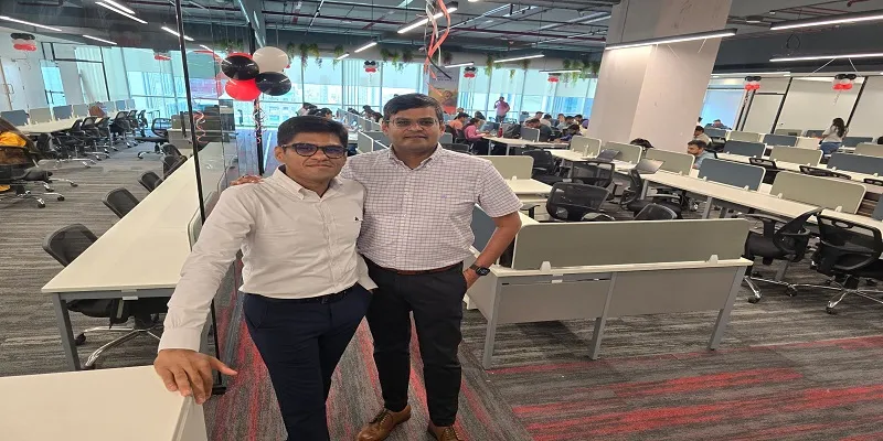 Founders Of NeoSOFT Nishant Rathi L Nikhil Rathi At The Newly Inaugurated NeoSOFT Office In Airoli N